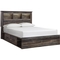 Signature Design by Ashley Drystan Bookcase Headboard Bed with 2 Side Storage Units - Image 1 of 8
