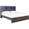 Signature Design by Ashley Drystan Bookcase Headboard Bed - Image 1 of 4