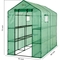Ogrow Extra Large Heavy Duty Walk In 2 Tier 12 Shelf Portable Greenhouse - Image 7 of 7