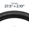 Schwinn 27.5 in. Puncture Guard Mountain Bike Tire - Image 6 of 8