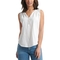 Lucky Brand Henley Top with Applique - Image 1 of 3