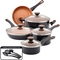 Farberware Glide Copper Ceramic Nonstick 12 pc. Cookware Set - Image 2 of 8