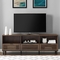 Walker Edison 70 in. Modern TV Stand with Slatted Drawers - Image 4 of 4
