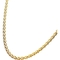 INOX Men's Stainless Steel Yellow Goldtone Fancy Chain 22 in. - Image 3 of 3