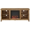 Walker Edison 58 in. Open Storage Fireplace TV Stand - Image 1 of 4