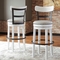 Signature Design by Ashley Valebeck 5 pc. Counter Dining Set with White Stools - Image 3 of 3