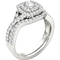10K White Gold 7/8 CTW Diamond Bridal Set - Image 2 of 3