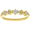 10K Yellow Gold 1/4ctw Diamond Anniversary Ring - Image 1 of 3