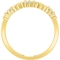 10K Yellow Gold 1/4ctw Diamond Anniversary Ring - Image 2 of 3
