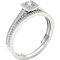 10K White Gold 1/3 CTW Diamond Bridal Set - Image 2 of 3