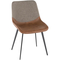 LumiSource Outlaw Two Tone Chair 2 pk. - Image 2 of 6