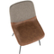 LumiSource Outlaw Two Tone Chair 2 pk. - Image 6 of 6