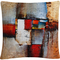 Trademark Fine Art Cube Abstract VI Decorative Throw Pillow - Image 1 of 2