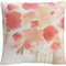 Trademark Fine Art Pink Tones 3 Watercolor Abstracts Decorative Throw Pillow - Image 1 of 2