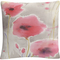 Trademark Fine Art After The Rain Floral Watercolor Motif Decorative Throw Pillow - Image 1 of 2