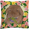 Trademark Fine Art Tweakie Animals Pets Painting Bold Decorative Throw Pillow - Image 1 of 2