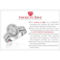 American Rose 14K White Gold 2 CTW Emerald Cut Diamond Engagement Ring - Image 5 of 5