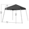Quik Shade Expedition EX81 12 x 12 ft. Slant Leg Canopy - Image 6 of 6