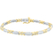 10K White and Gold 1 CTW Diamond Fashion Bracelet - Image 1 of 2