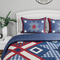 Lavish Home Homestead Patriotic Americana 3 Pc. Quilt Set - Image 3 of 6