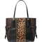 MICHAEL KORS WOMEN'S VOYAGER EAST WEST SIGNATURE TOTE BROWN MULTI - Image 1 of 3