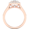 Endless Diamonds 14K Gold 3/4 CTW Diamond Endless Engagement Ring - Image 3 of 3