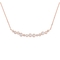14k Rose Gold 1/2 CT TW Diamond Necklace - Image 1 of 3