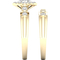 10K 1/4 CTW Diamond Bridal Set - Image 3 of 4