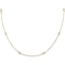 Diamore 14K Yellow Gold 1/4 CTW Diamond 18 in. Necklace - Image 1 of 3
