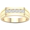 10K Yellow Gold 1/8 CTW Diamond Ring - Image 1 of 3