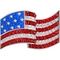 Swarovski American Flag Pin - Image 1 of 3