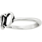 James Avery Sterling Silver Two Hearts Together Ring - Image 2 of 2