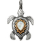 James Avery Sea Turtle Pendant with Mother of Pearl - Image 1 of 2