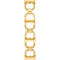 Tory Burch Women's McGraw Gold Stainless Steel 38mm Bands for Apple Watches TBS0013 - Image 1 of 4