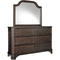 Signature Design by Ashley Adinton 6 Drawer Dresser and Mirror Set - Image 1 of 3