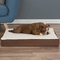 Petmaker Orthopedic Sherpa Top Pet Bed with Memory Foam and Removable Cover - Image 6 of 6