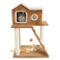 Petmaker 4 Tier Cat Tree with Penthouse Condo - Image 1 of 2