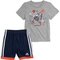 adidas Infant Boys Graphic Cotton Shorts Set - Image 1 of 2