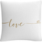Trademark Fine Art Veronique Charron Underlined Thoughts I Decorative Throw Pillow - Image 1 of 4