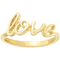 James Avery 14K Yellow Gold Love Script Ring - Image 1 of 2