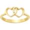 James Avery 14K Yellow Gold Two Hearts Together Ring - Image 1 of 2