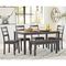 Signature Design by Ashley Bridson 6 pc. Rectangular Dining Set with Bench - Image 2 of 7