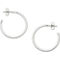James Avery 14K Yellow Gold Classic Hammered Hoop Earrings, Extra Large - Image 2 of 4