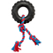 Leaps & Bounds Toss and Tug Tire Rope Dog Toy - Image 1 of 2