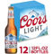 Coors Light 12 oz. Bottle 12 pk. - Image 2 of 2
