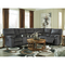 Signature Design by Ashley Urbino Power Reclining Loveseat 3 pc. Sectional - Image 1 of 2