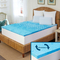 Rio Home Fashions Arctic Sleep Cool Gel 1.5 in. 5 Zone Memory Foam Mattress Topper - Image 1 of 3