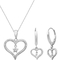 She Shines Sterling Silver Dangling Star Set - Image 1 of 5