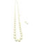 Cherish Faux Pearl Necklace and Earring Set - Image 2 of 2