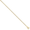 14K Yellow Gold 1.85mm Semi Solid Curb Link 7 in. Chain Bracelet - Image 1 of 2